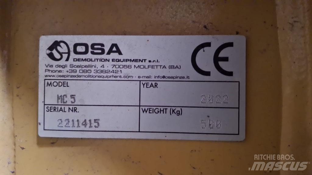 OSA MC5 Frantumatori da cantiere