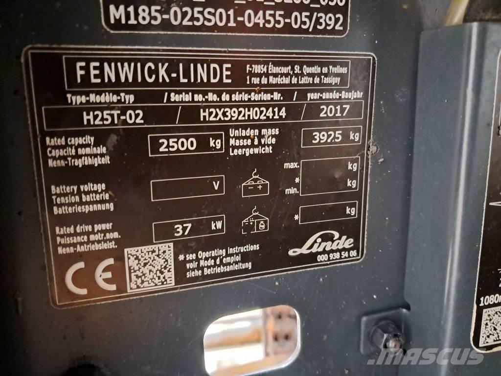 Linde H25T-02 Carrelli elevatori GPL