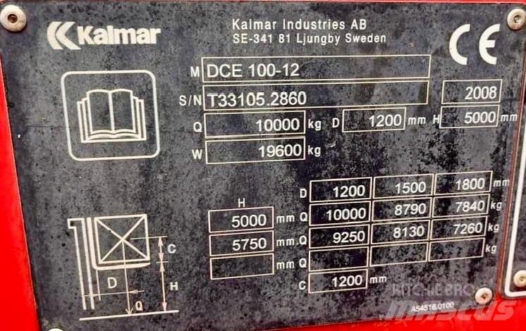 Kalmar DCE 100-12 Carrelli elevatori diesel