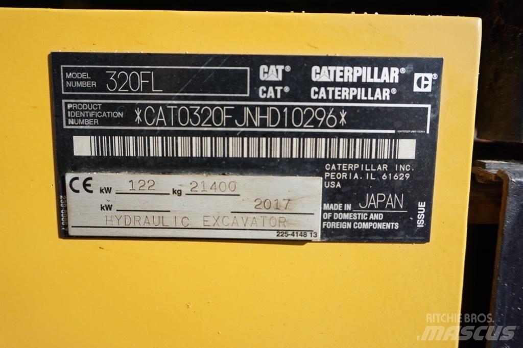 CAT 320 FL Escavatori cingolati