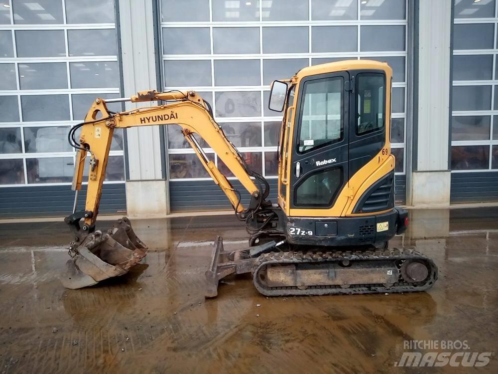 Hyundai Robex 27Z-9 Miniescavatori