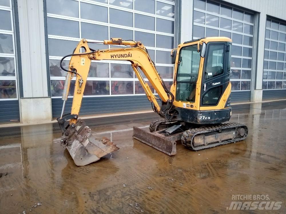 Hyundai Robex 27Z-9 Miniescavatori