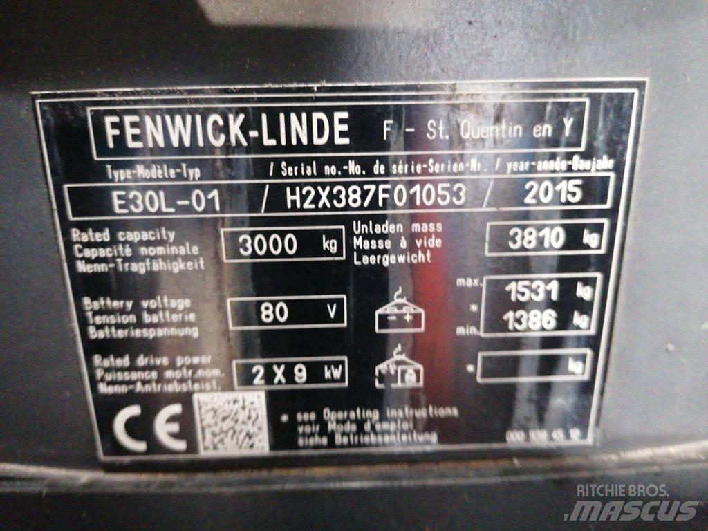 Linde E30L-01 Carrelli elevatori elettrici