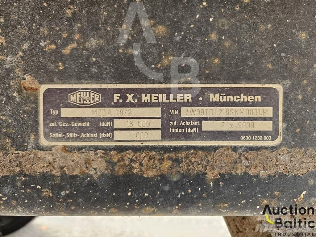 Meiller MZDA 18/2 Semirimorchi tautliner