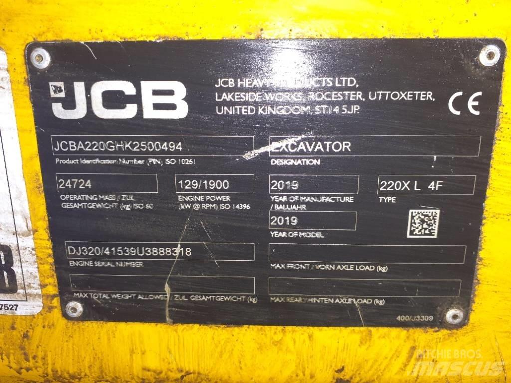 JCB 220X LC Escavatori cingolati