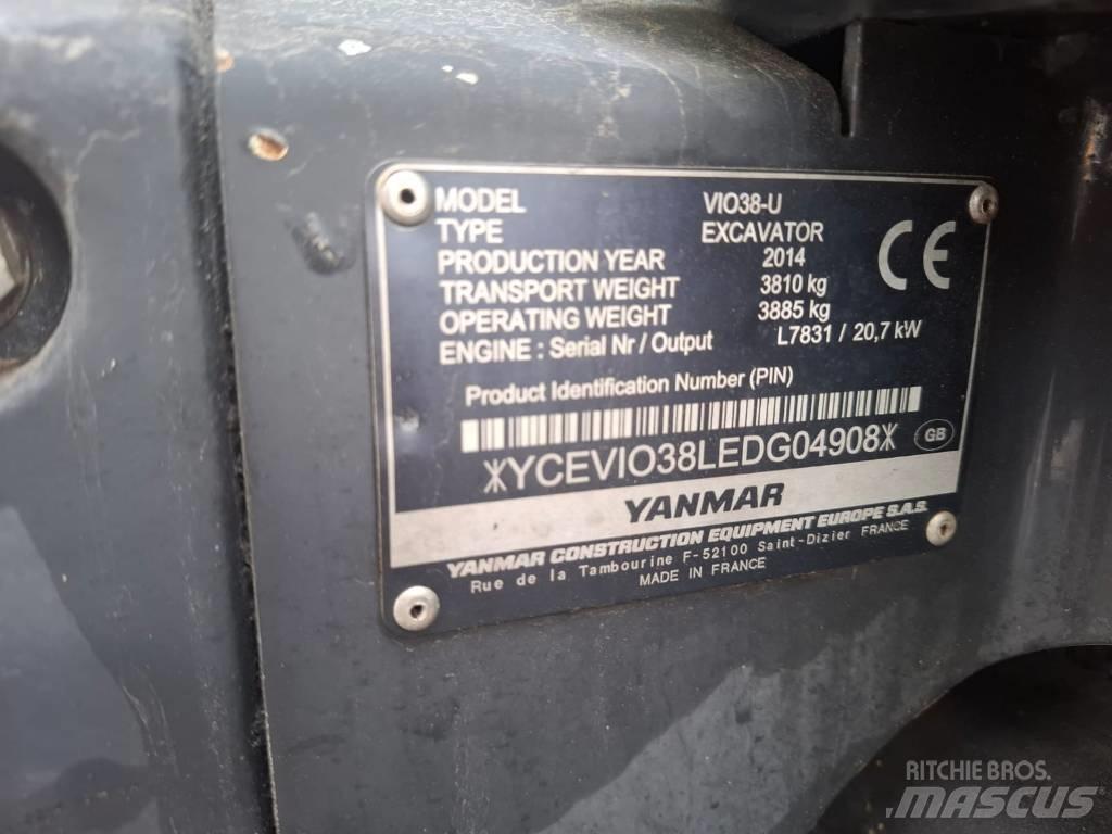 Yanmar Vio 38-U Miniescavatori
