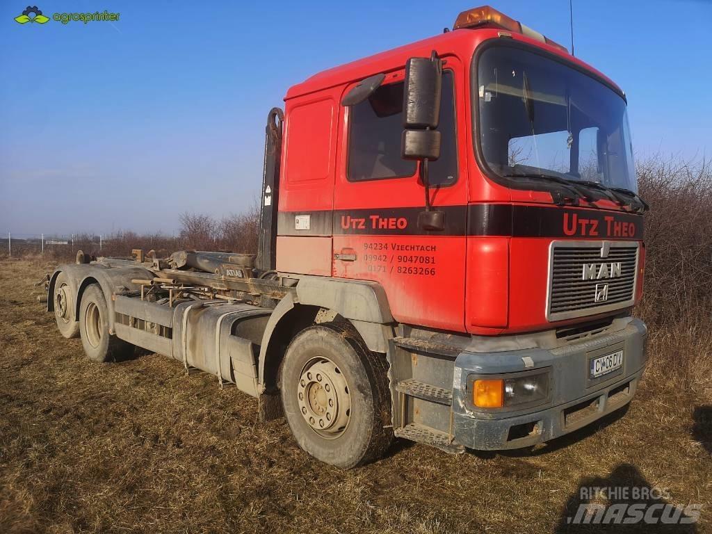 MAN F2001 Camion con gancio di sollevamento