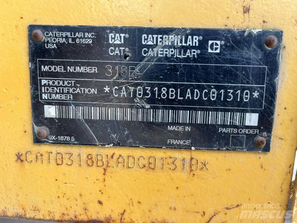 CAT 318 B L Escavatori cingolati