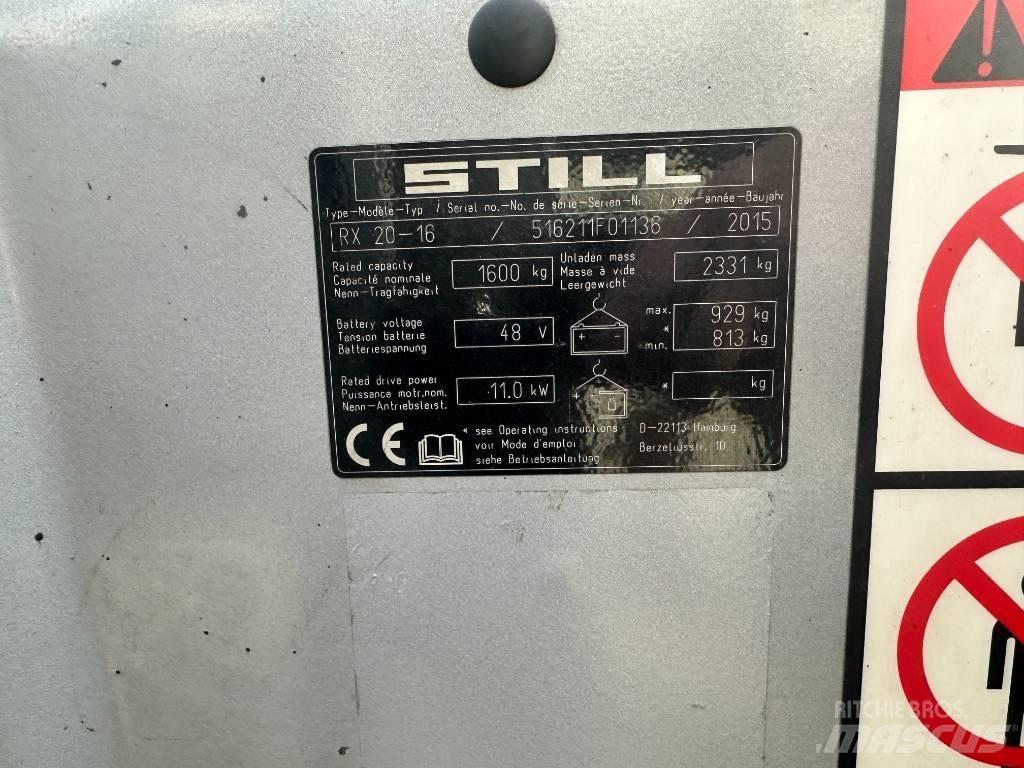Still RX20-15 Carrelli elevatori elettrici