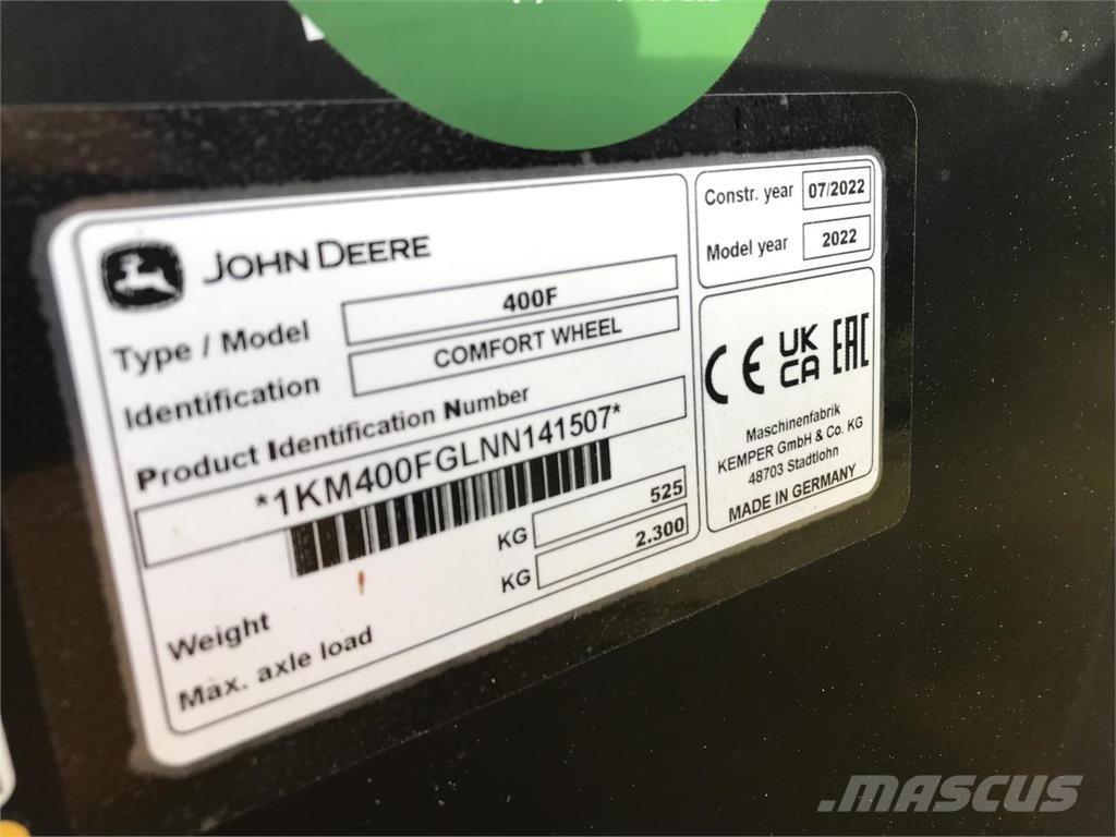 John Deere 9800 Trince semoventi