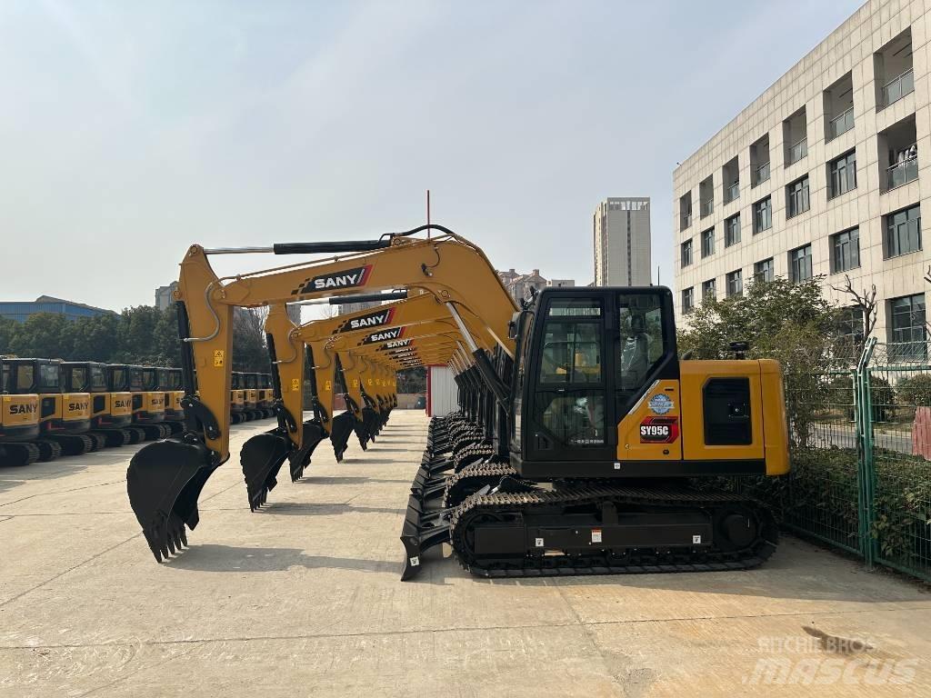 Sany SY95C Escavatori gommati