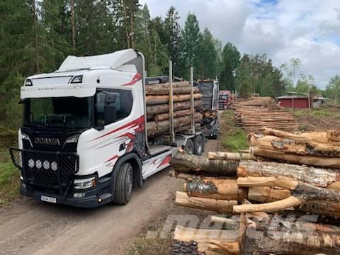 Scania R580B6X4NB Camion trasporto legname