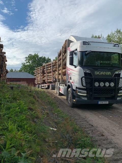 Scania R580B6X4NB Camion trasporto legname