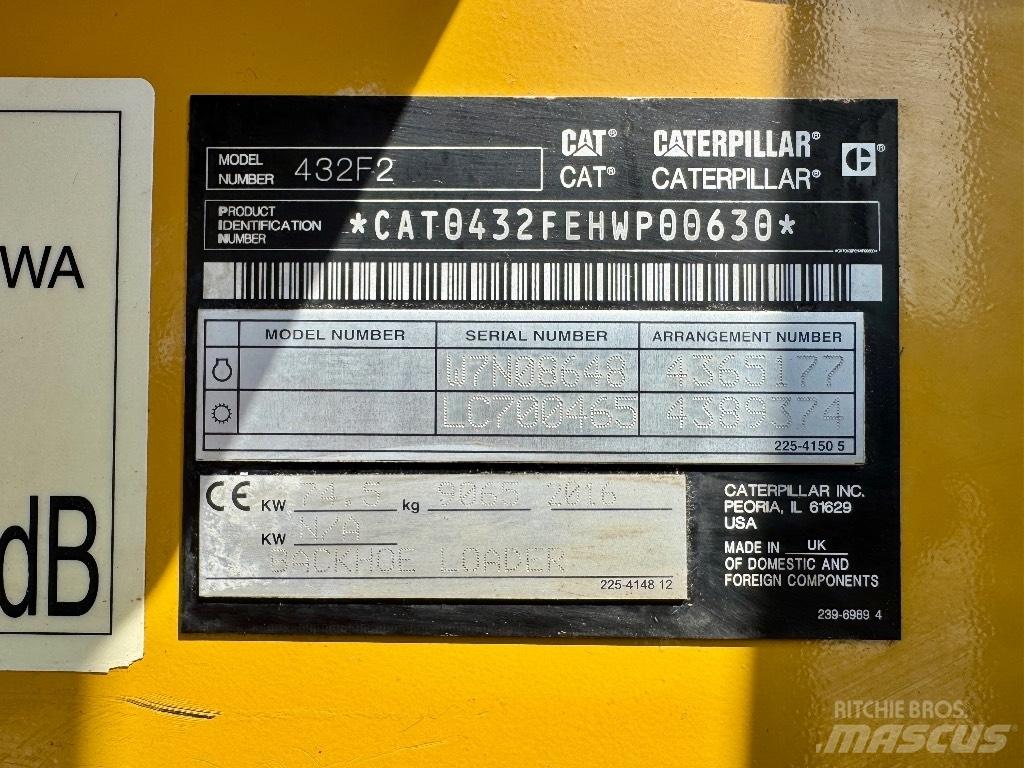 CAT 432F2 Terne