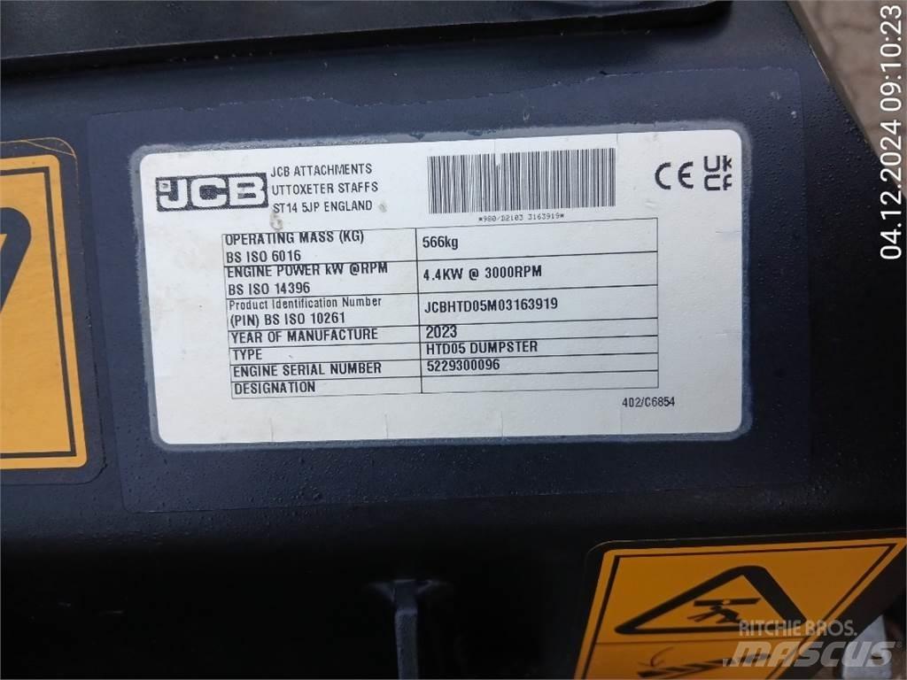 JCB HTD5 mit Tritt Mini dumper