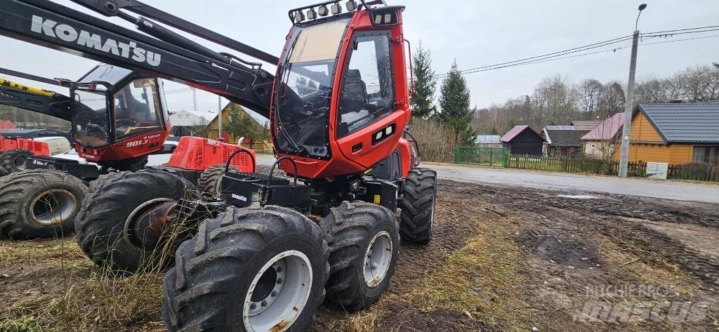 Komatsu 901 Abbattitrici, Disboscatrici