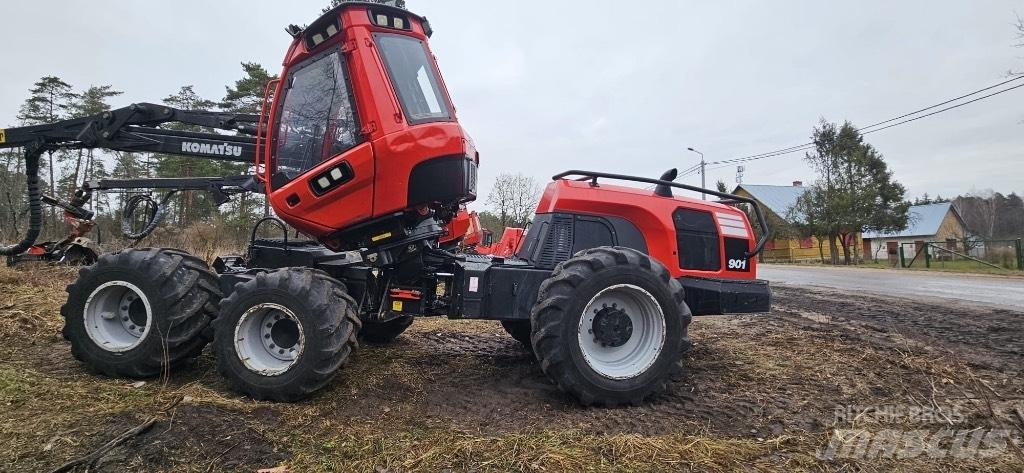 Komatsu 901 Abbattitrici, Disboscatrici