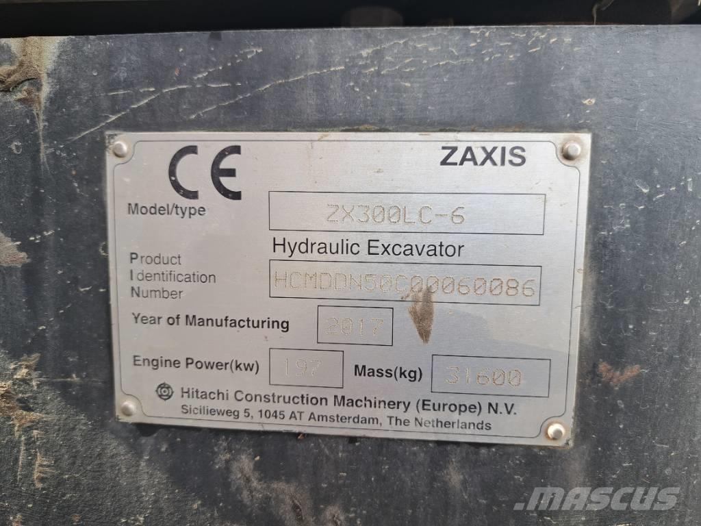 Hitachi ZX 300 LC-6 Escavatori cingolati