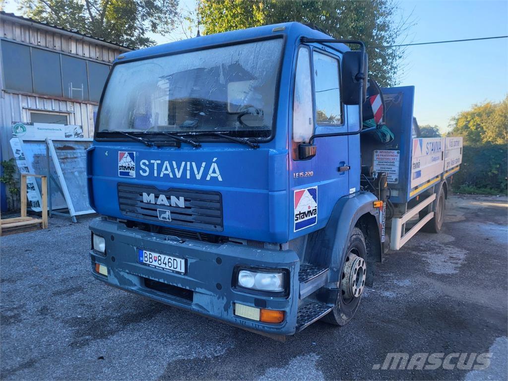 MAN LE 15.220 + HR Camion con sponde ribaltabili