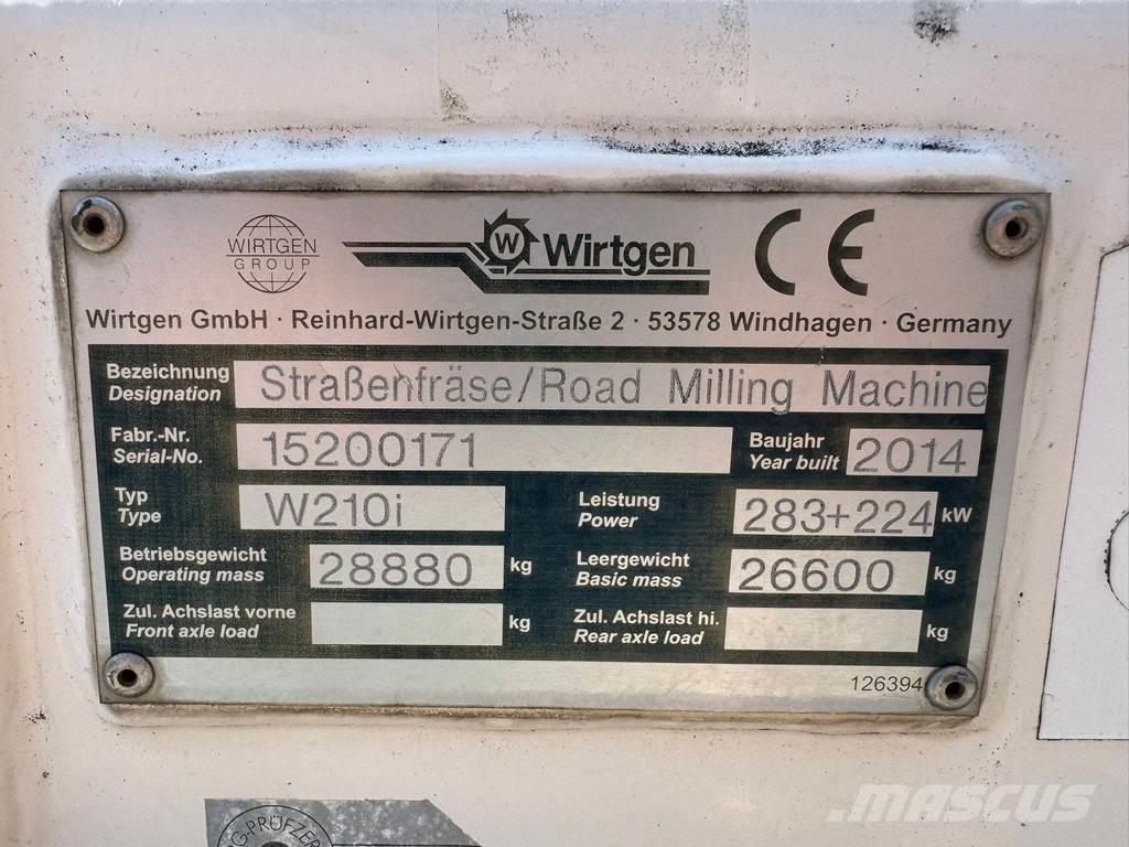 Wirtgen W210i Fresa a freddo per asfalto