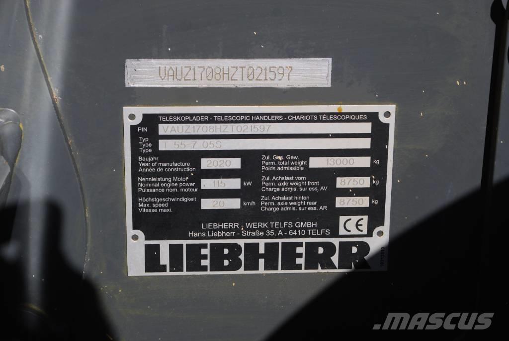 Liebherr T 55-7s Sollevatori telescopici