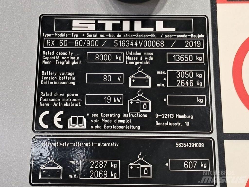 Still RX60-80/900 Carrelli elevatori elettrici