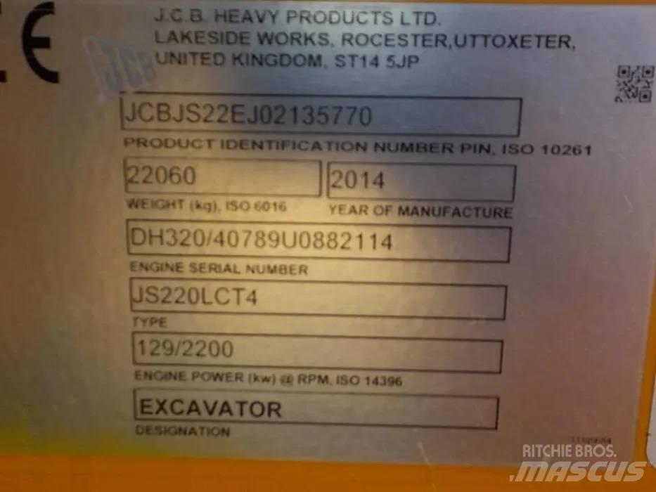 JCB JS220LC Escavatori cingolati