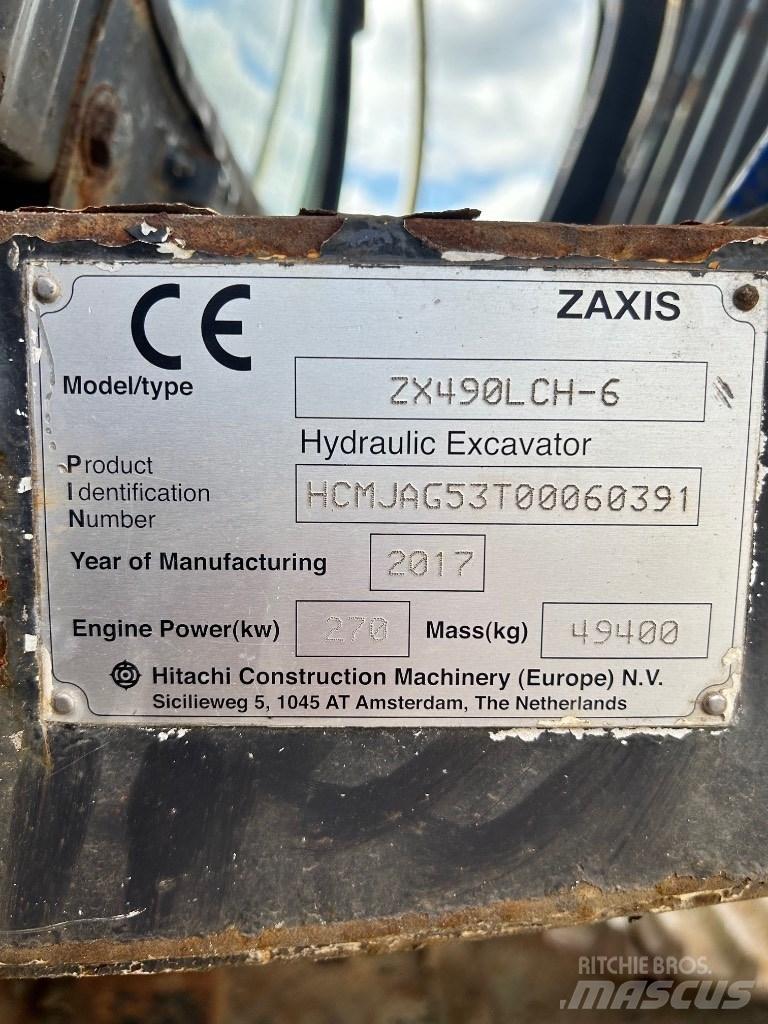 Hitachi 490 LCH-6 Escavatori cingolati