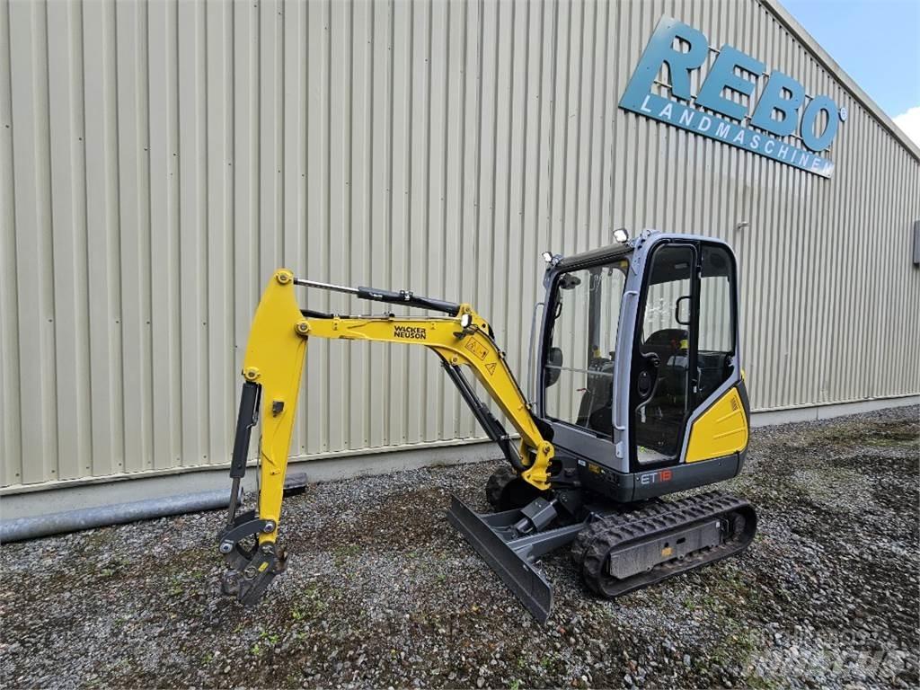 Wacker ET 18 Miniescavatori