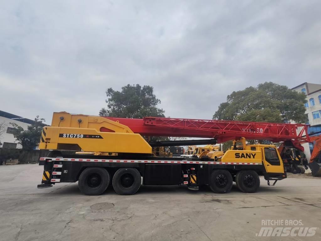 Sany STC 750 Paranchi, argani e sollevatori di materiale