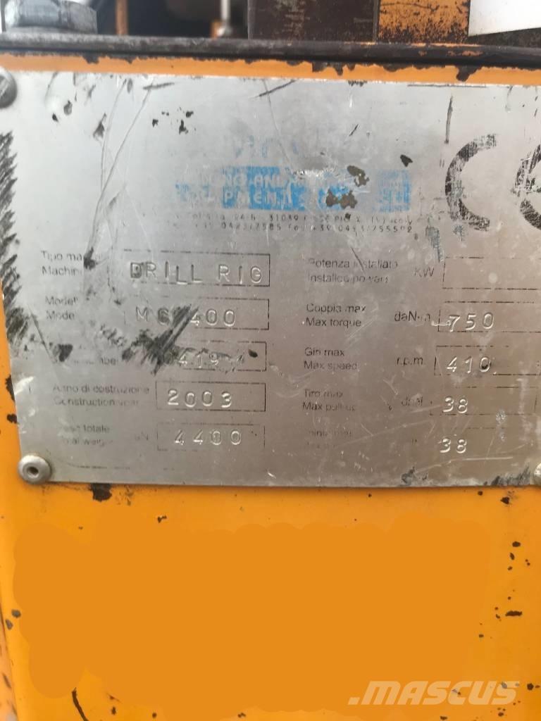 Comacchio MC 400 Equipaggiamenti per l'estrazione