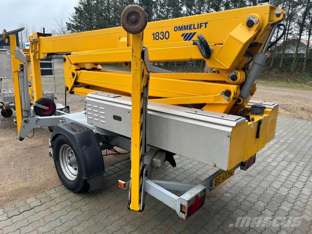Omme 1830EXB Piattaforme aeree su rimorchio