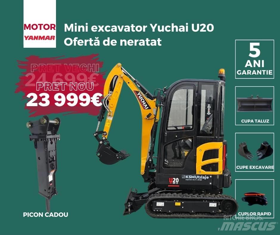 Yuchai U20 Miniescavatori