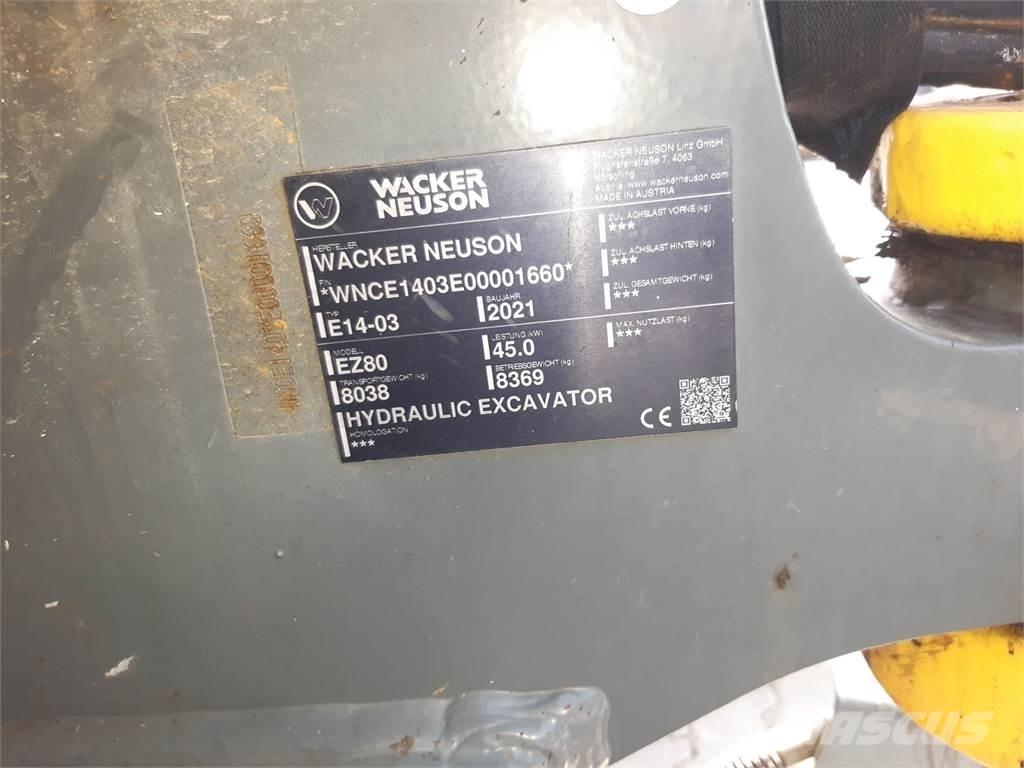Wacker Neuson EZ80 Escavatori cingolati