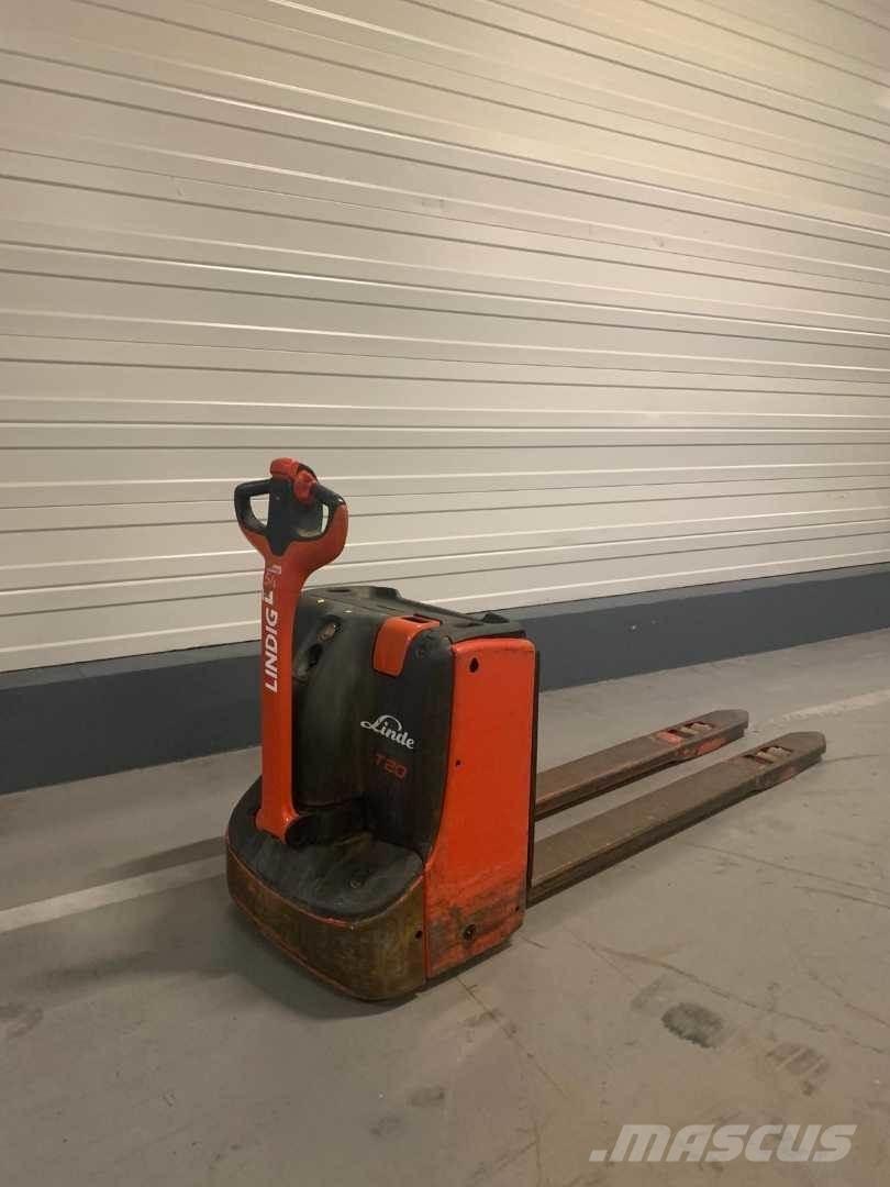 Linde T20 Transpallet uomo a terra