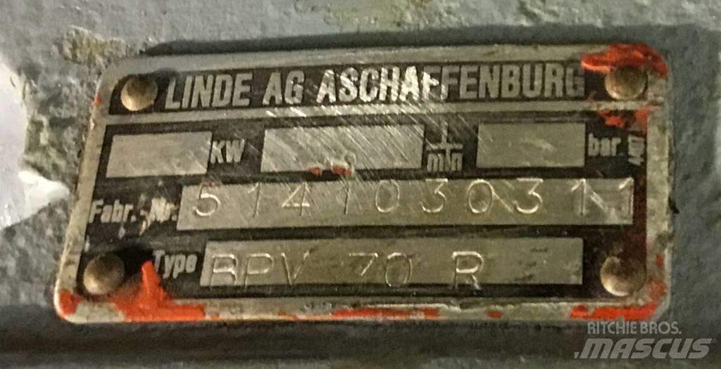 Linde BPV70R Componenti idrauliche