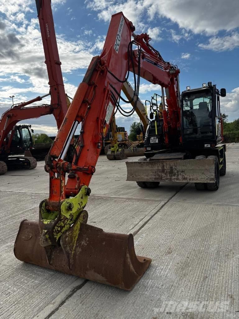 Hitachi ZX 145 W-6 Escavatori gommati