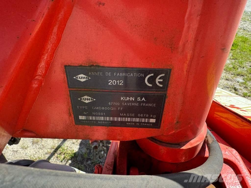 Kuhn GMD 800GIIFF Falciatrici