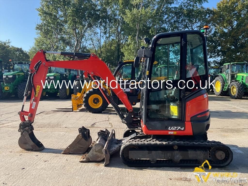 Kubota U 27-4 Miniescavatori