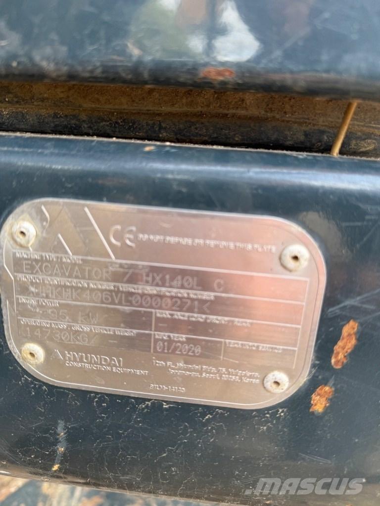 Hyundai HX 140 LC Escavatori cingolati
