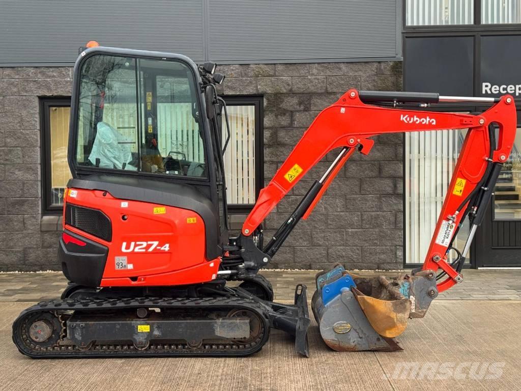 Kubota U 27-4 Miniescavatori
