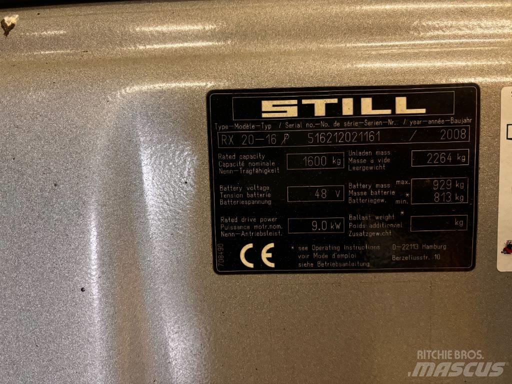 Still RX 20-16 Carrelli elevatori elettrici