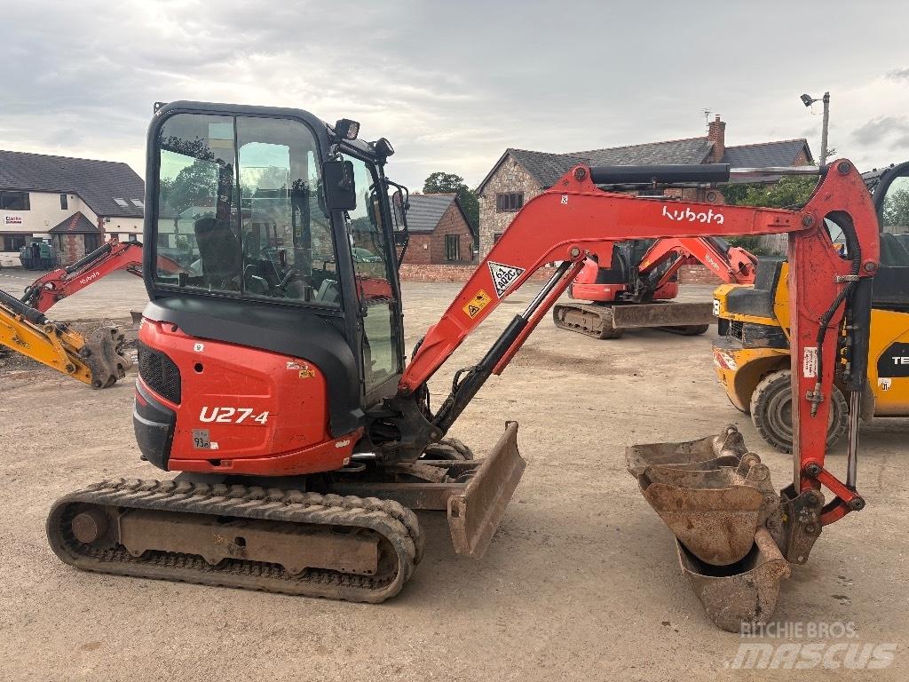 Kubota U 27-4 Miniescavatori