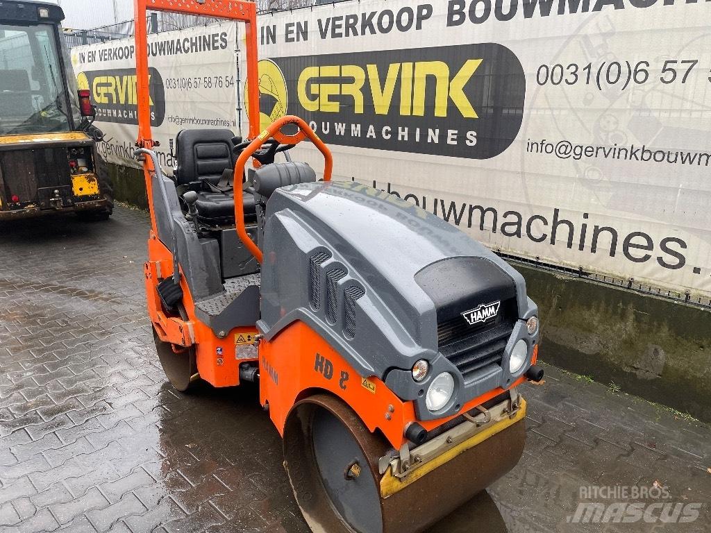 Hamm HD 8 VV Rulli a doppio tamburo