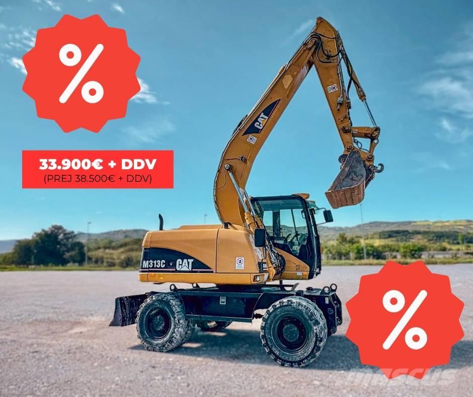 CAT M 313 C Escavatori gommati
