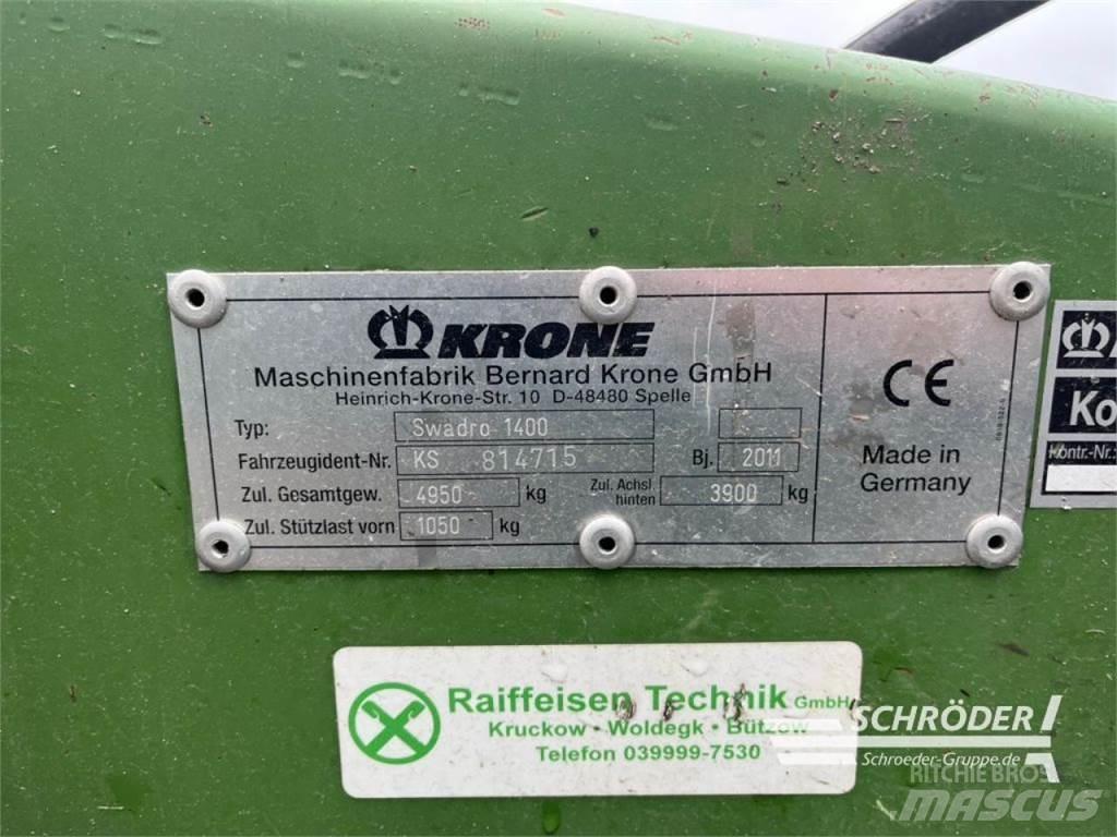 Krone SWADRO 1400 Falciandanatrici