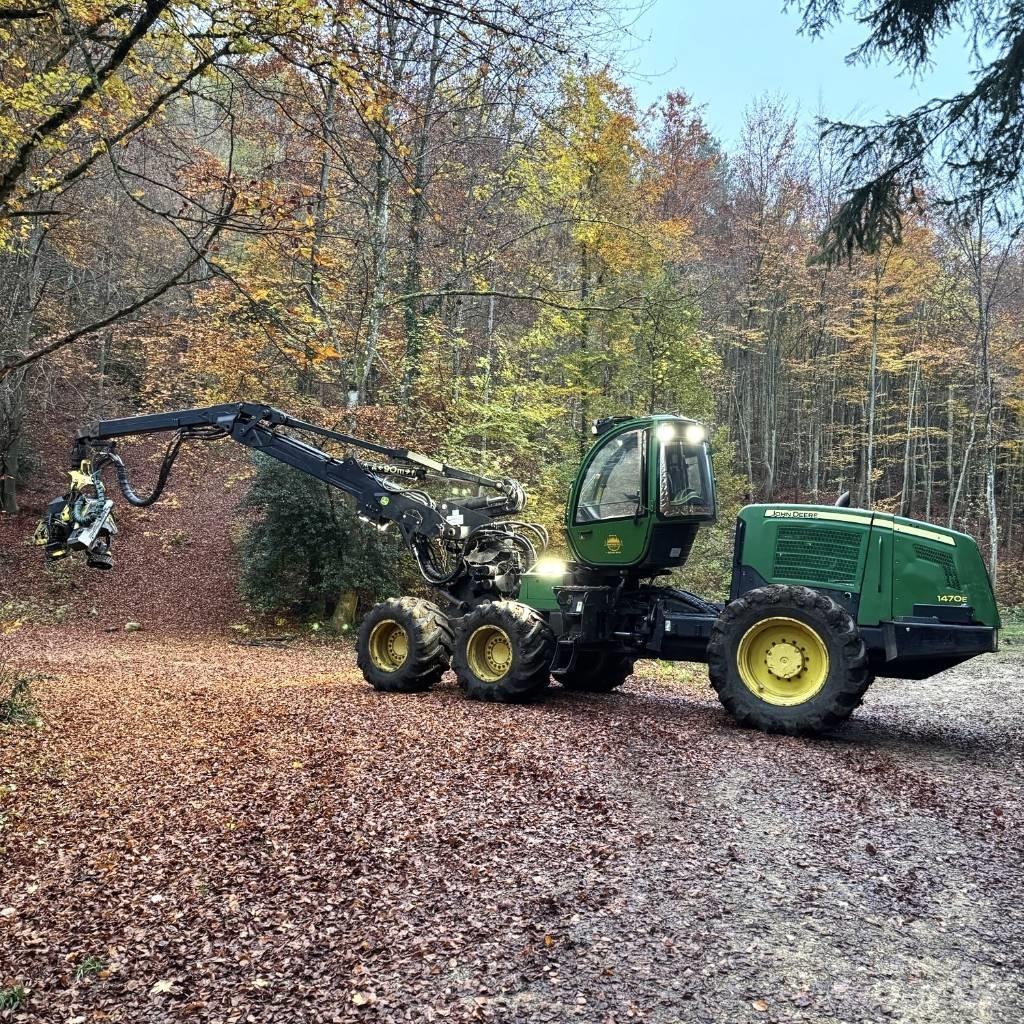 John Deere JD 1470 Abbattitrici, Disboscatrici
