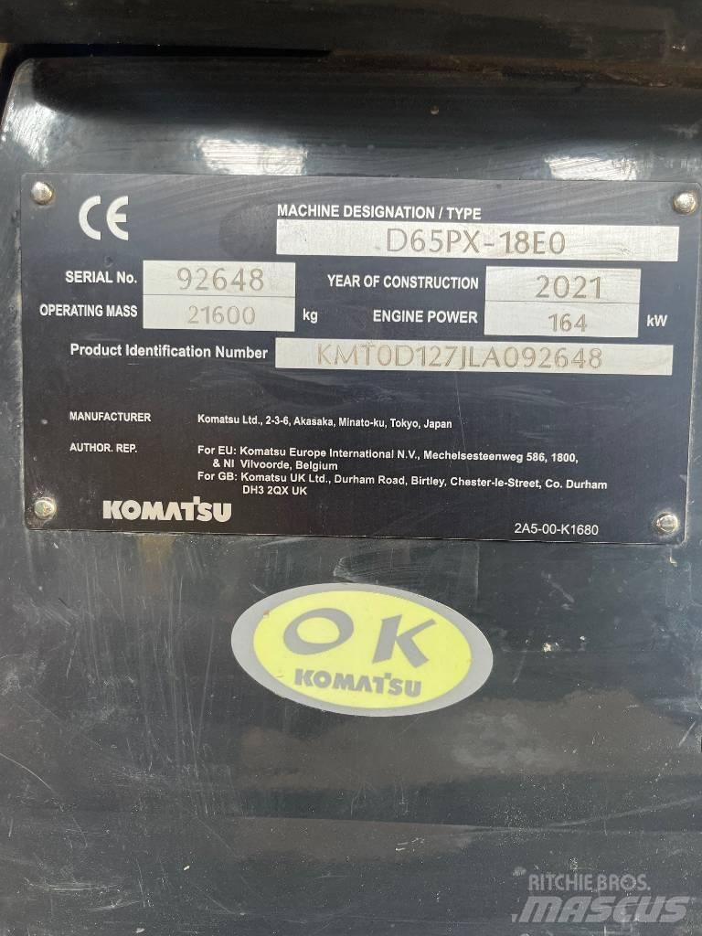 Komatsu D65PX-18E0 Dozer cingolati