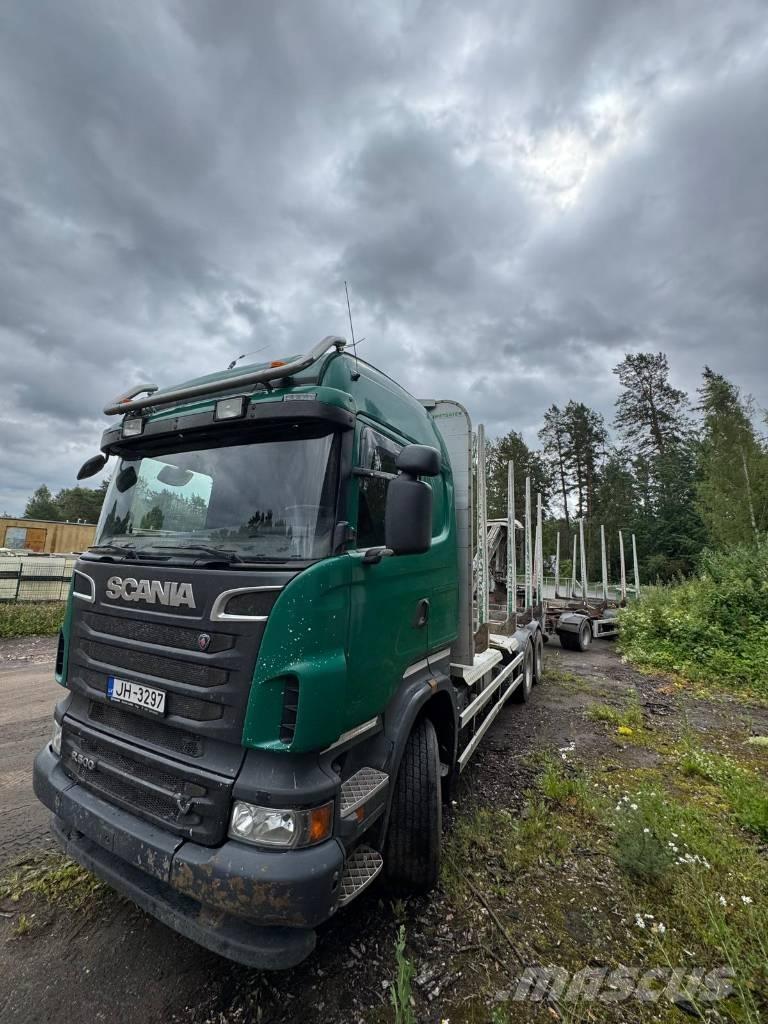 Scania R 500 Camion trasporto legname