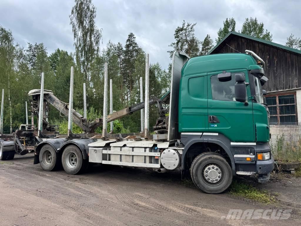 Scania R 500 Camion trasporto legname